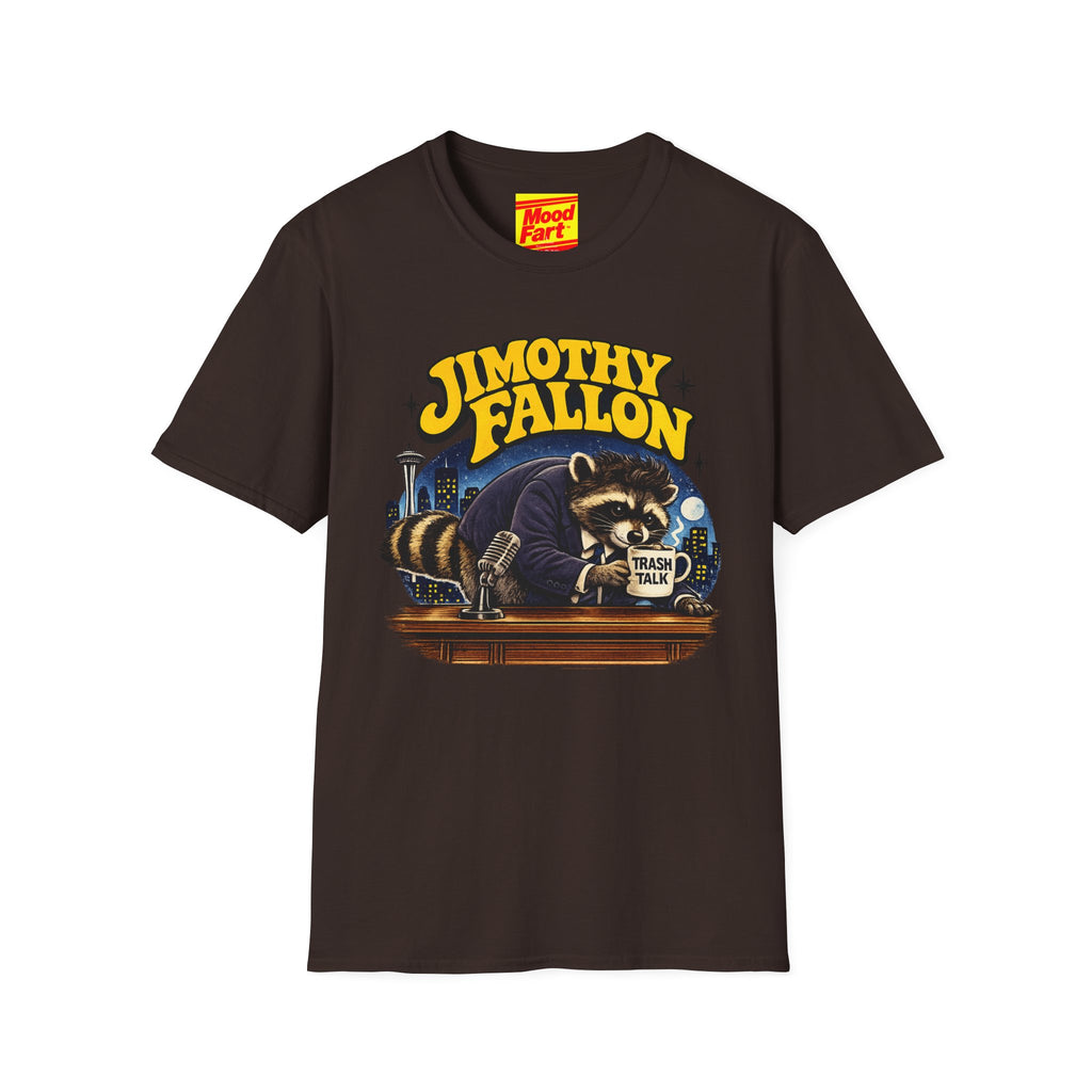 Jimothy Fallon Raccoon Graphic T-Shirt — Retro City Night Tee