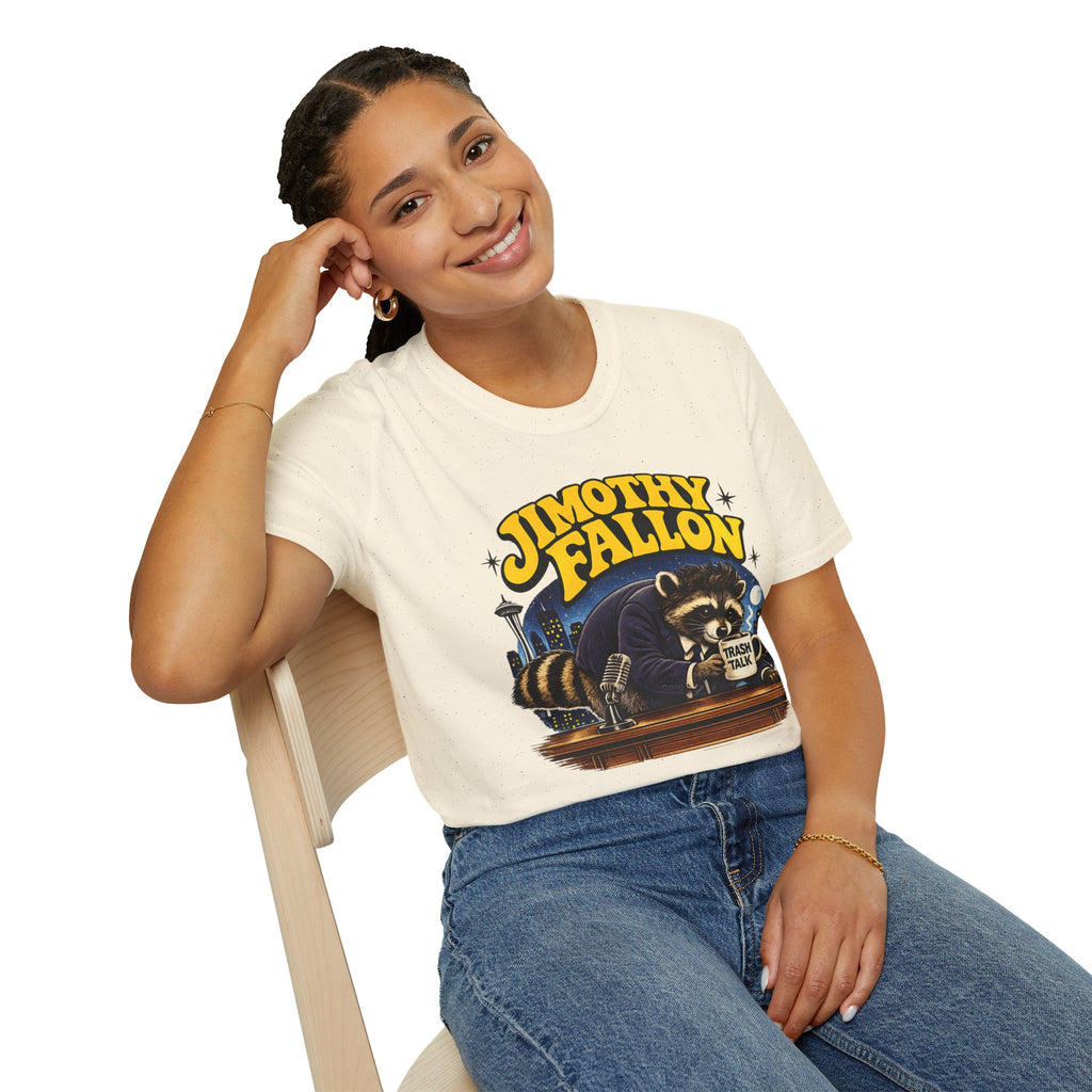 Jimothy Fallon Raccoon Graphic T-Shirt — Retro City Night Tee
