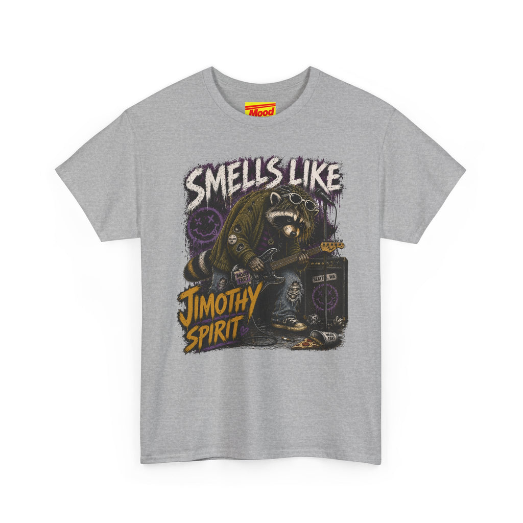 Smells Like Jimothy Spirit Tee — Vintage Grunge Band Shirt