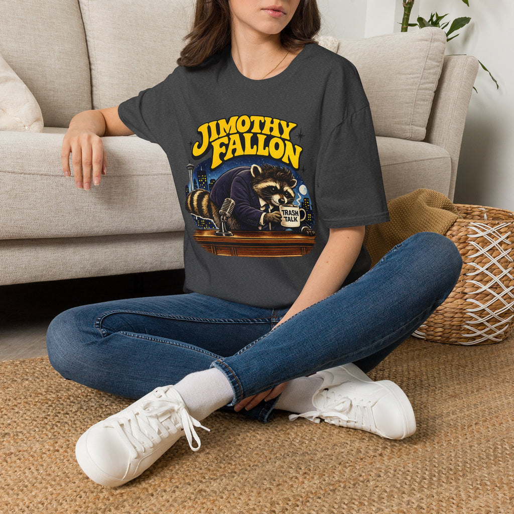 Jimothy Fallon Raccoon Graphic T-Shirt — Retro City Night Tee