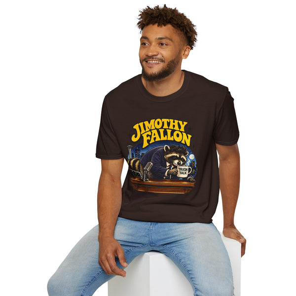 Jimothy Fallon Raccoon Graphic T-Shirt — Retro City Night Tee