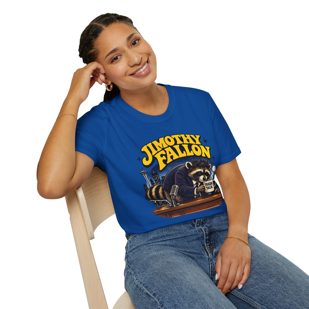 Jimothy Fallon Raccoon Graphic T-Shirt — Retro City Night Tee