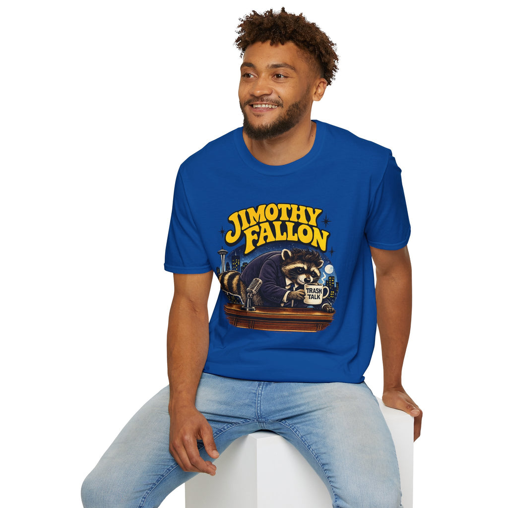 Jimothy Fallon Raccoon Graphic T-Shirt — Retro City Night Tee