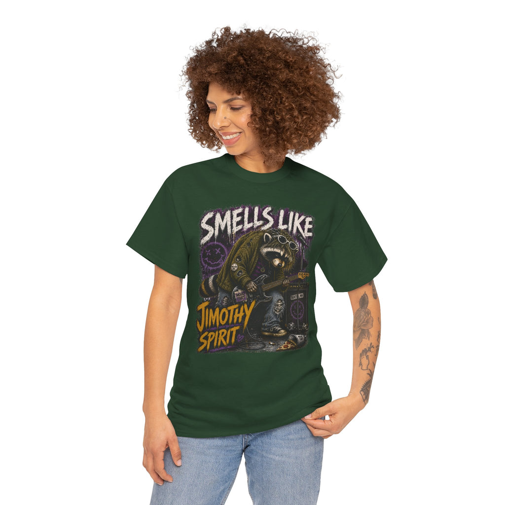 Smells Like Jimothy Spirit Tee — Vintage Grunge Band Shirt