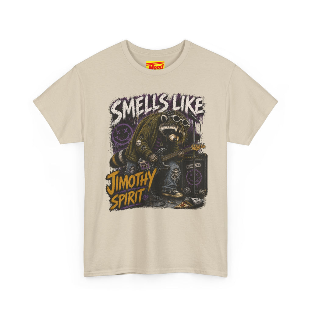 Smells Like Jimothy Spirit Tee — Vintage Grunge Band Shirt