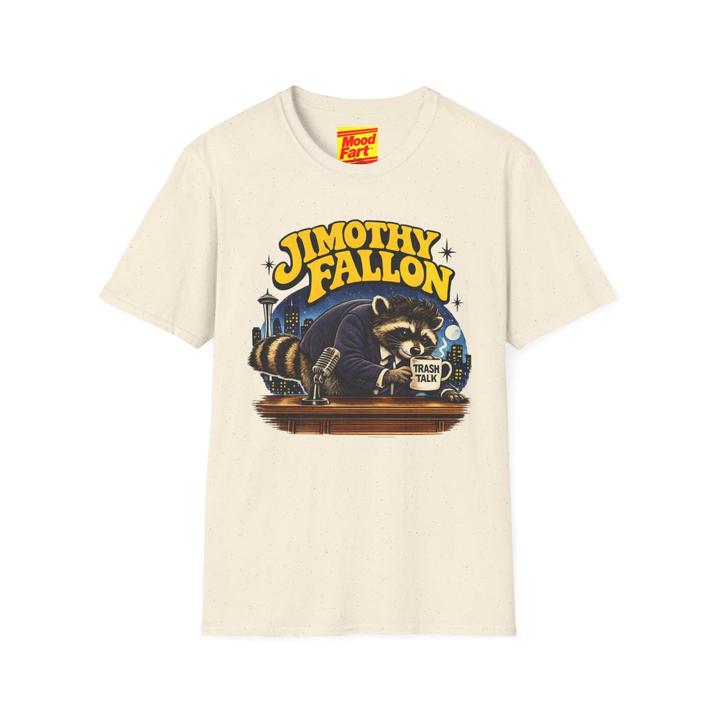 Jimothy Fallon Raccoon Graphic T-Shirt — Retro City Night Tee