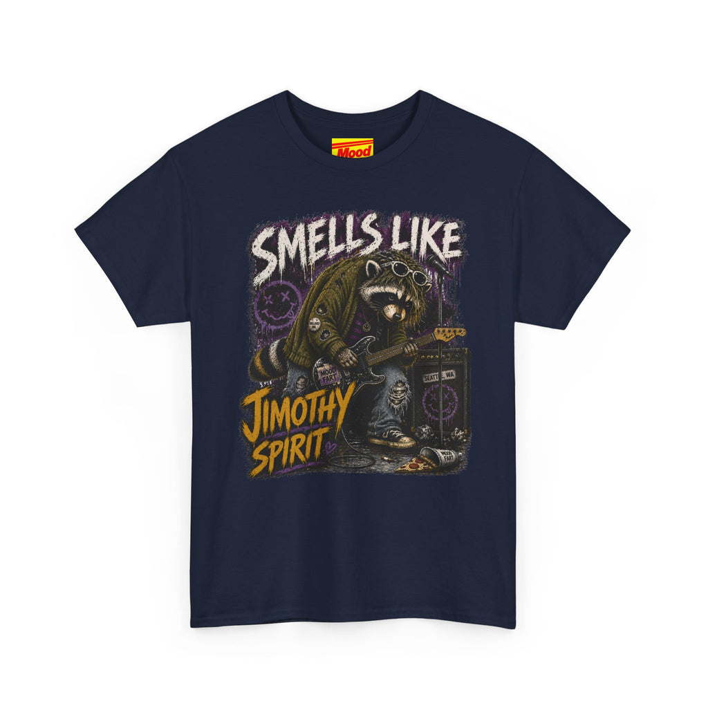 Smells Like Jimothy Spirit Tee — Vintage Grunge Band Shirt