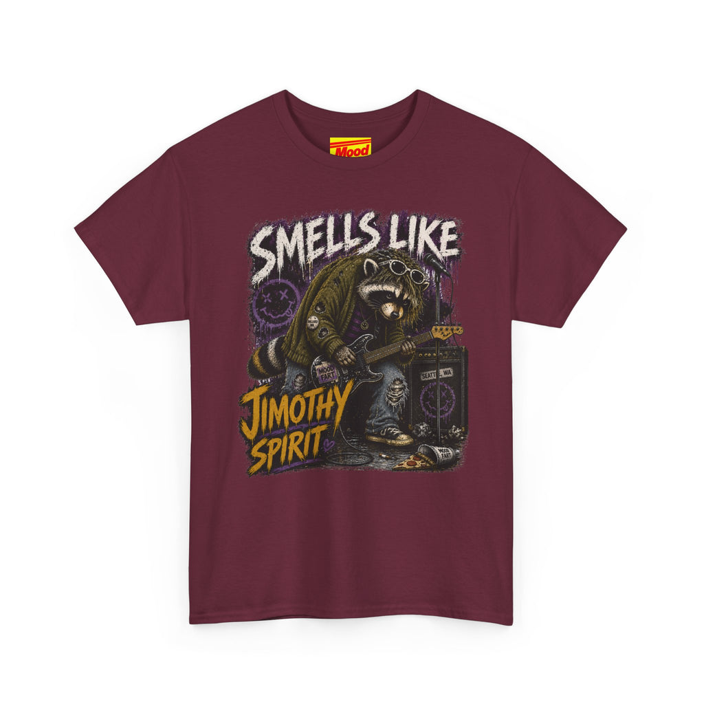 Smells Like Jimothy Spirit Tee — Vintage Grunge Band Shirt