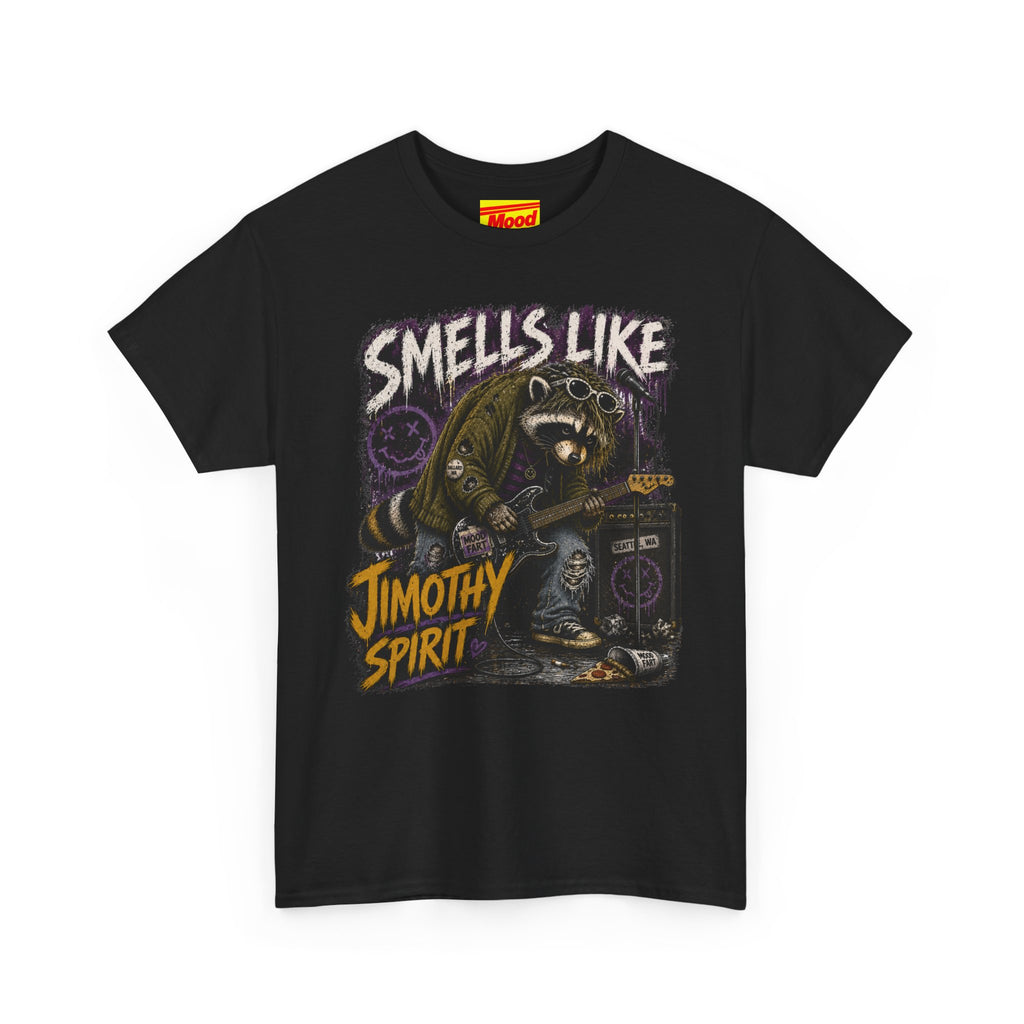 Smells Like Jimothy Spirit Tee — Vintage Grunge Band Shirt
