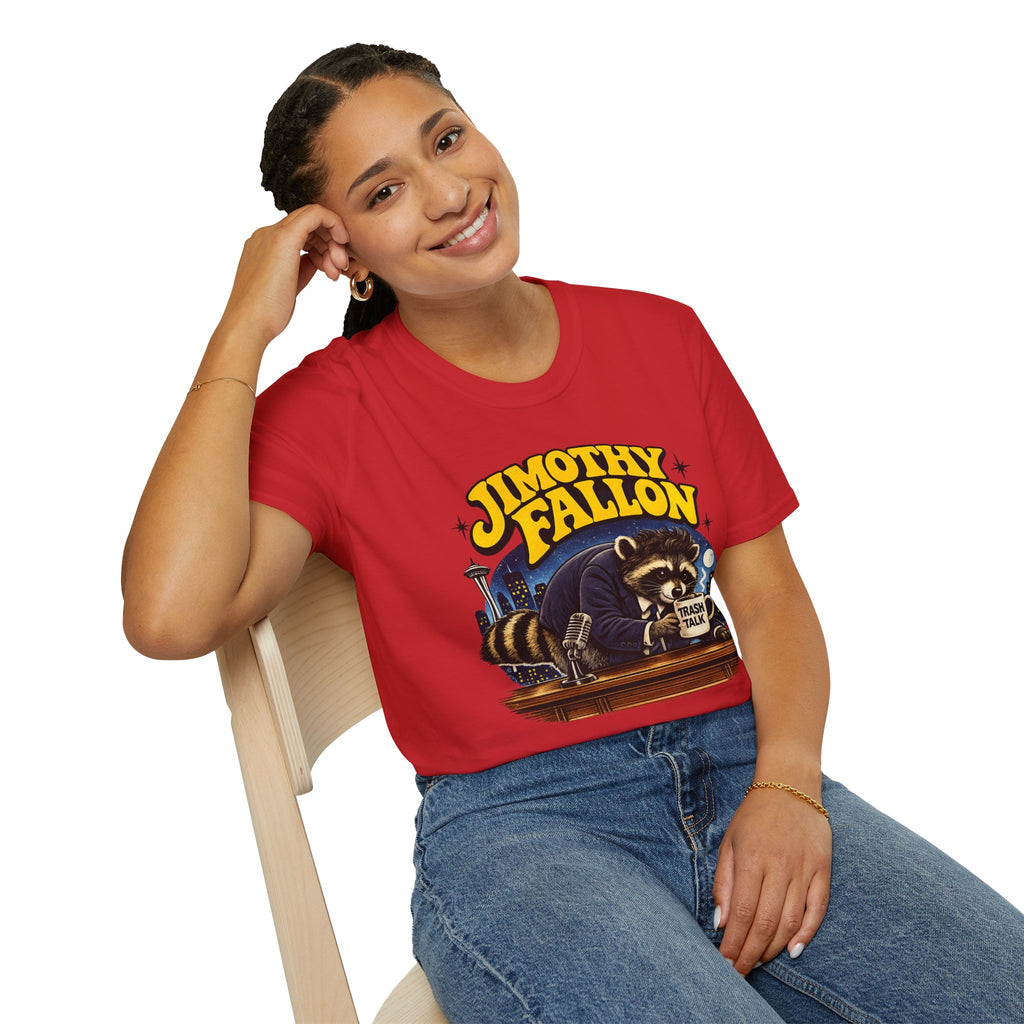 Jimothy Fallon Raccoon Graphic T-Shirt — Retro City Night Tee