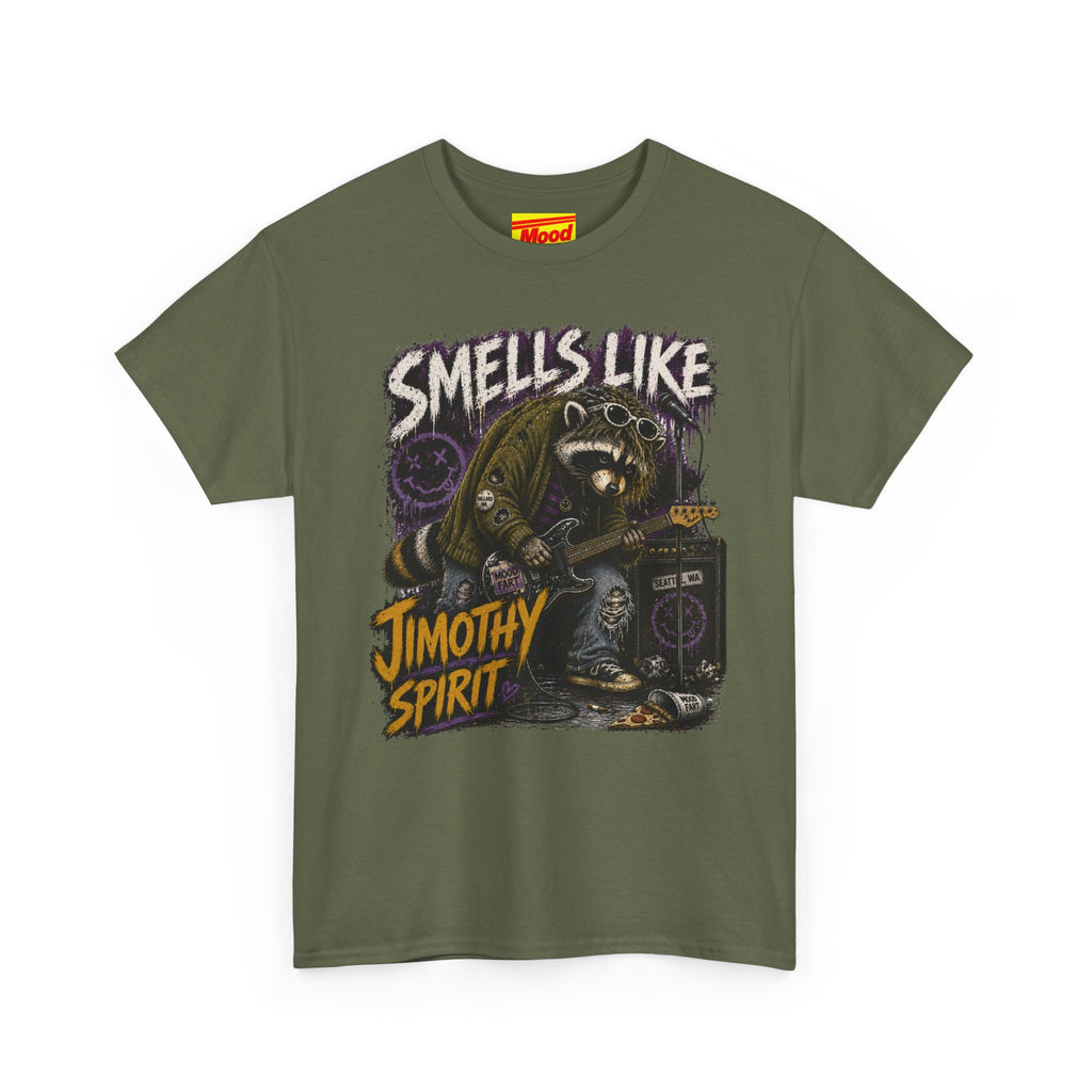Smells Like Jimothy Spirit Tee — Vintage Grunge Band Shirt