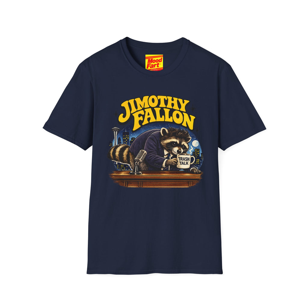 Jimothy Fallon Raccoon Graphic T-Shirt — Retro City Night Tee