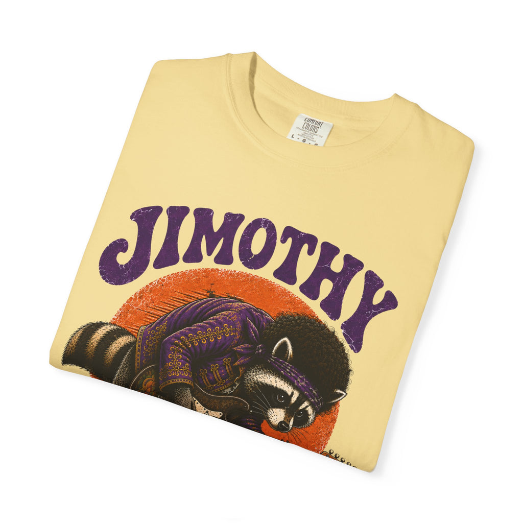 Jimothy Hendrix raccoon playing electric guitar T-shirt | vintage rock tee