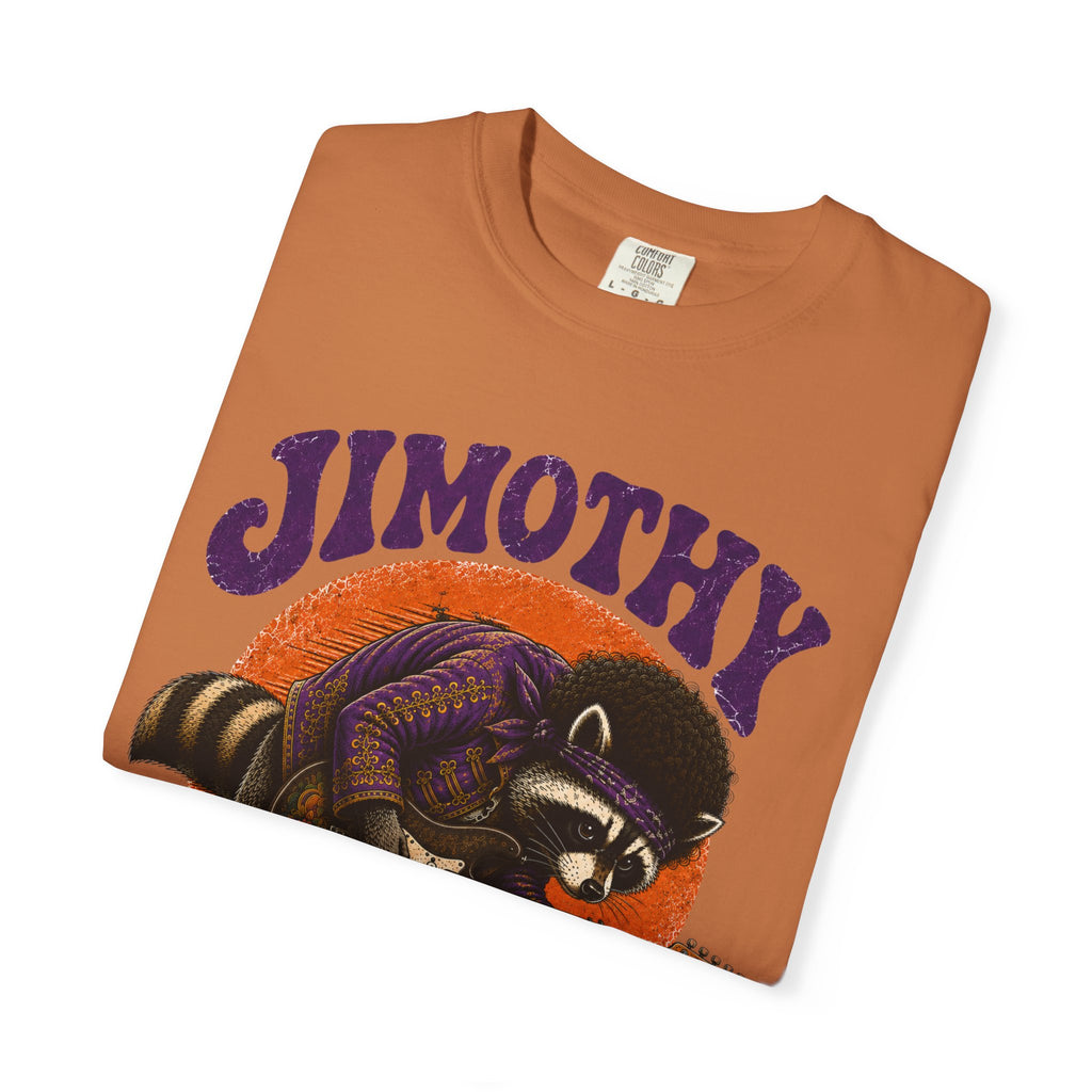 Jimothy Hendrix raccoon playing electric guitar T-shirt | vintage rock tee