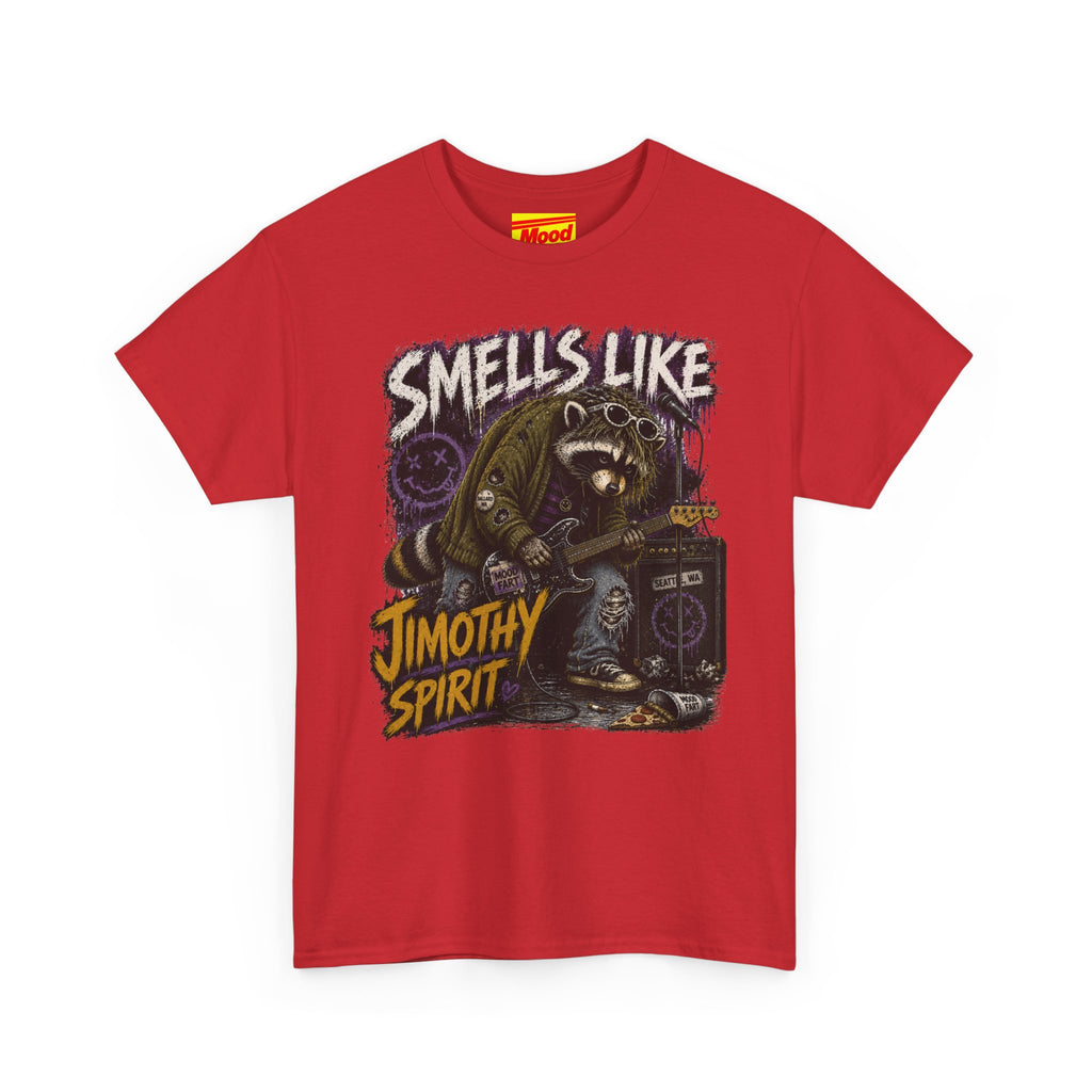 Smells Like Jimothy Spirit Tee — Vintage Grunge Band Shirt