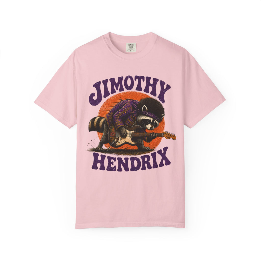 Jimothy Hendrix raccoon playing electric guitar T-shirt | vintage rock tee