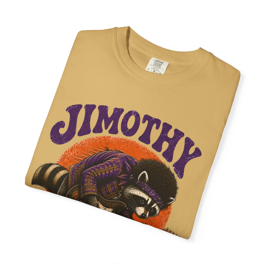 Jimothy Hendrix raccoon playing electric guitar T-shirt | vintage rock tee