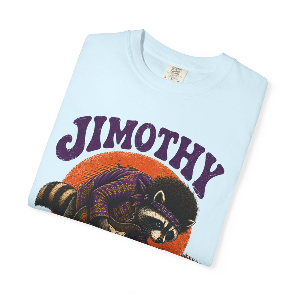 Jimothy Hendrix raccoon playing electric guitar T-shirt | vintage rock tee