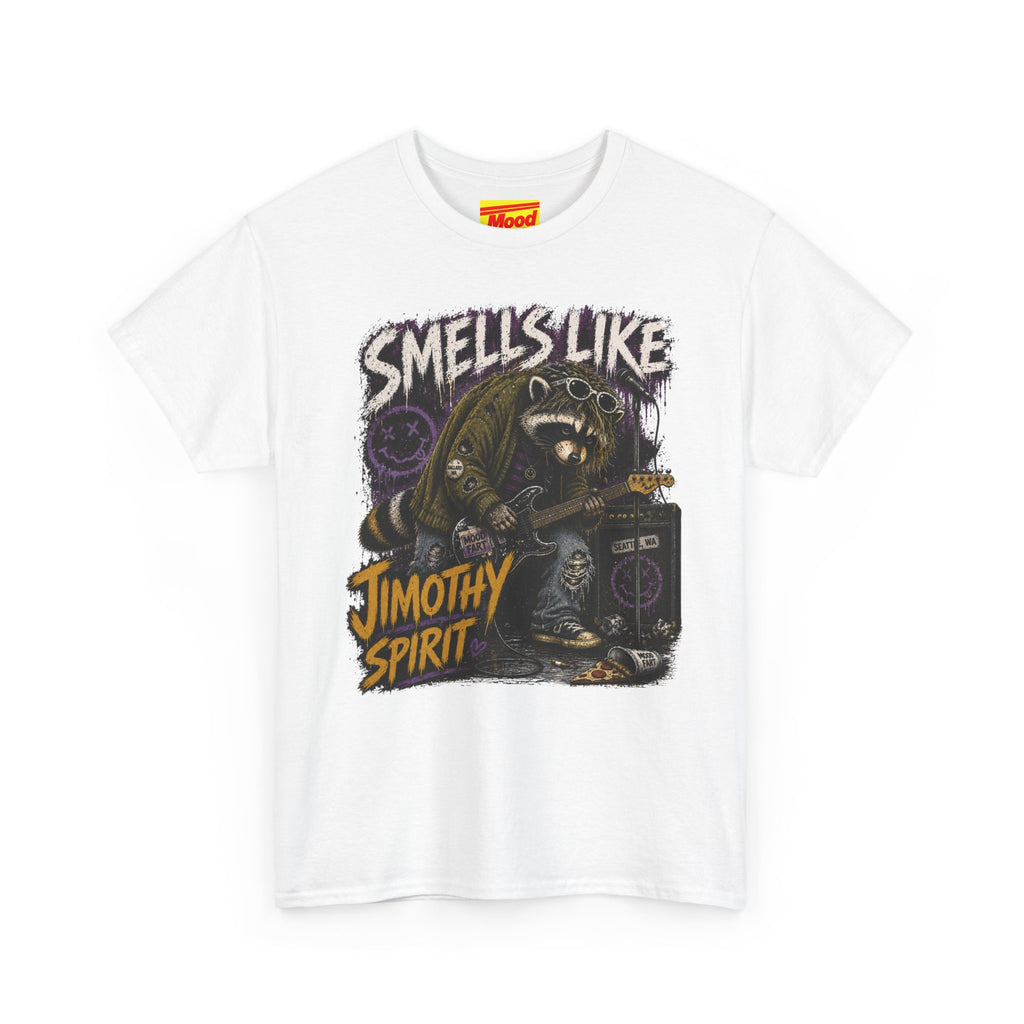 Smells Like Jimothy Spirit Tee — Vintage Grunge Band Shirt