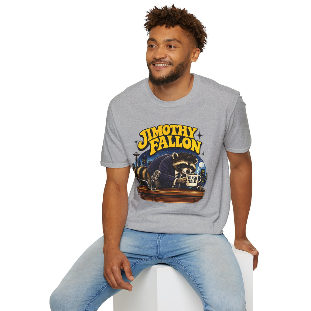 Jimothy Fallon Raccoon Graphic T-Shirt — Retro City Night Tee