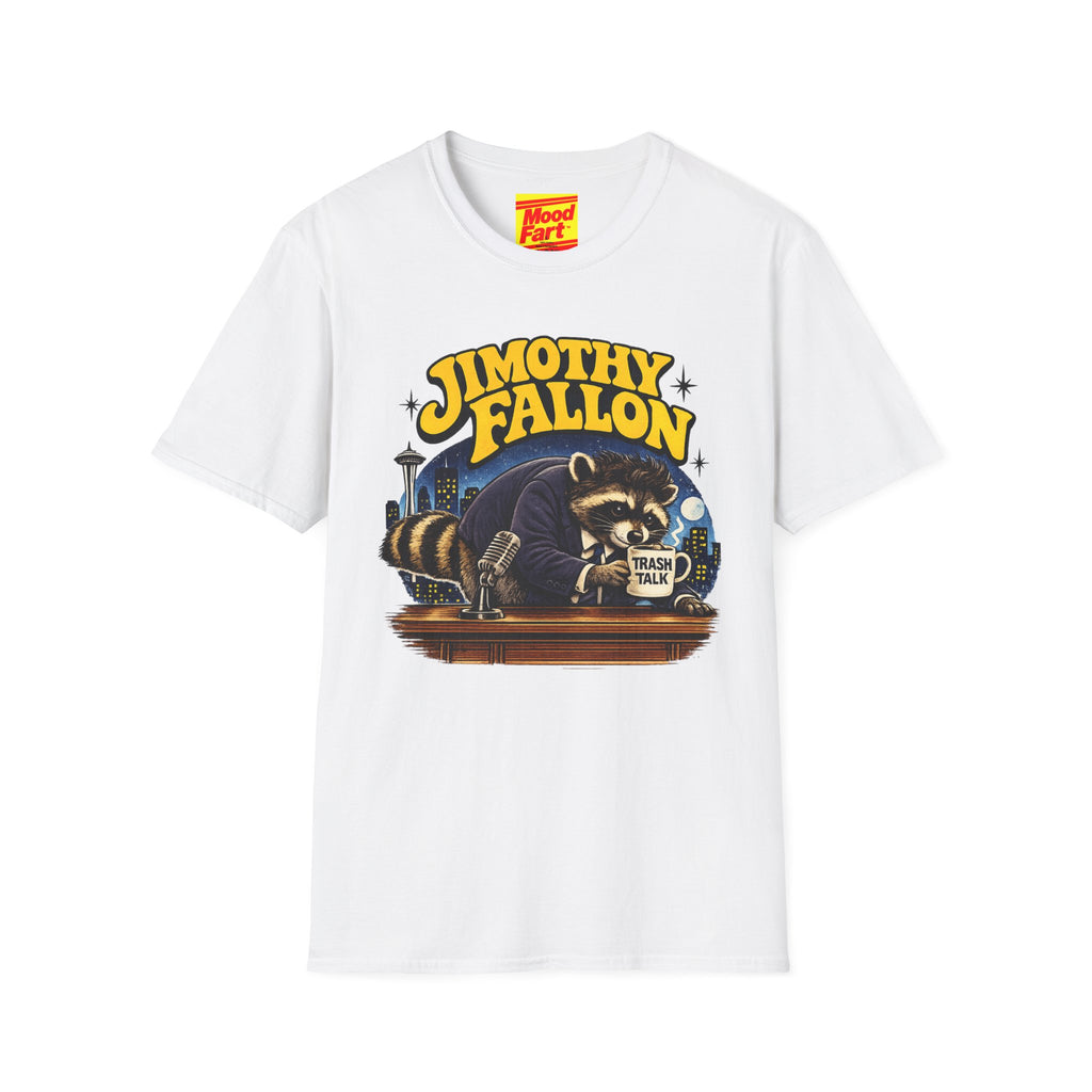 Jimothy Fallon Raccoon Graphic T-Shirt — Retro City Night Tee
