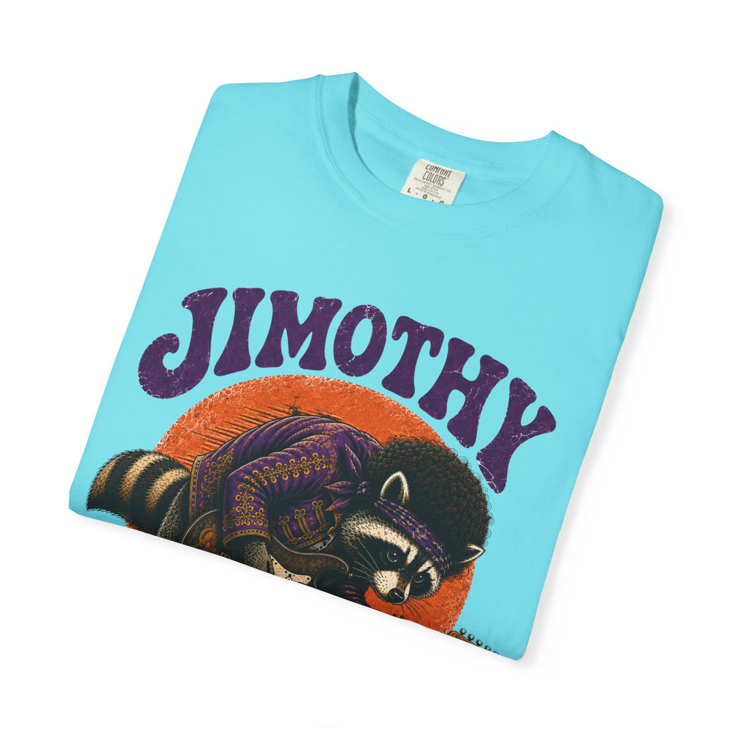 Jimothy Hendrix raccoon playing electric guitar T-shirt | vintage rock tee