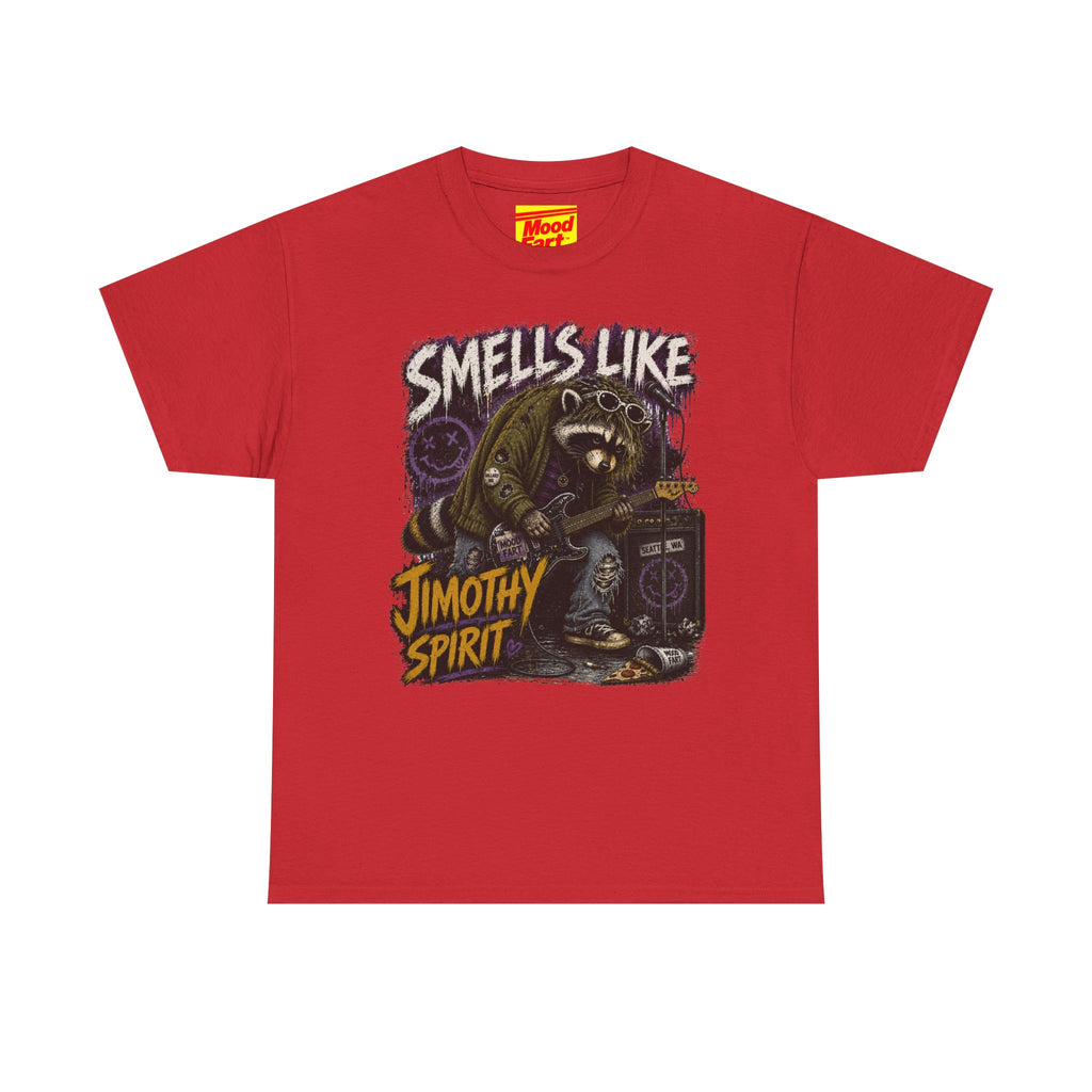 Smells Like Jimothy Spirit Tee — Vintage Grunge Band Shirt