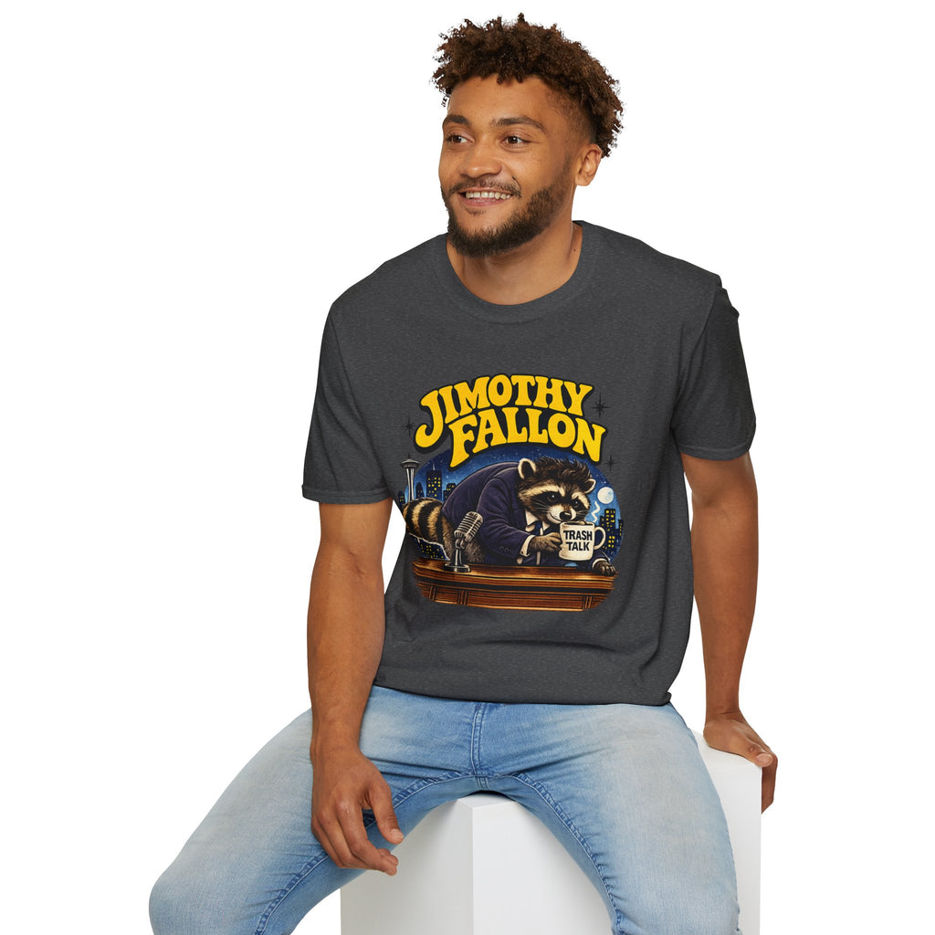 Jimothy Fallon Raccoon Graphic T-Shirt — Retro City Night Tee
