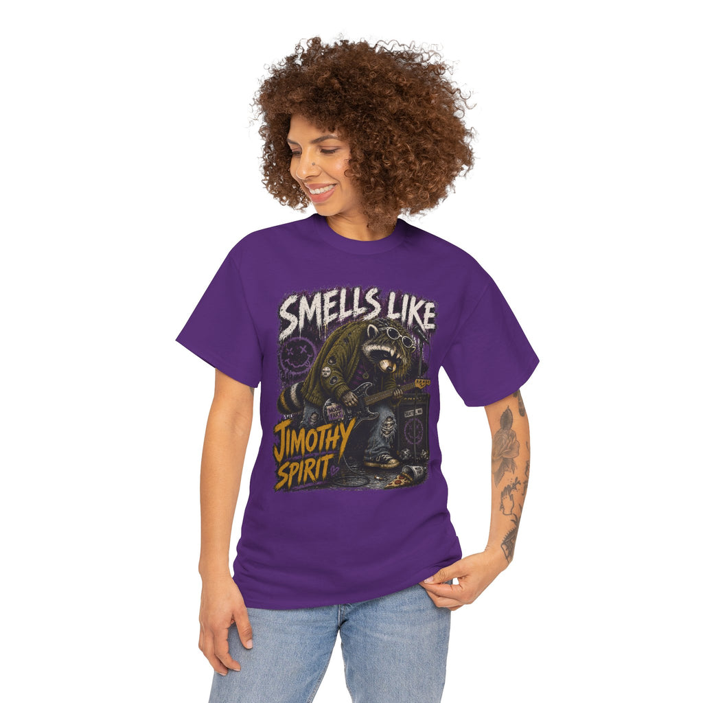 Smells Like Jimothy Spirit Tee — Vintage Grunge Band Shirt