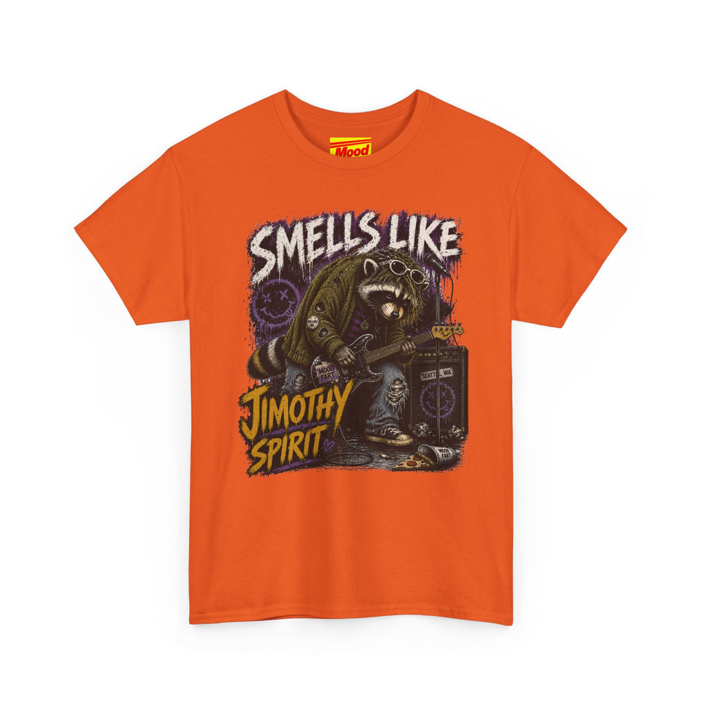 Smells Like Jimothy Spirit Tee — Vintage Grunge Band Shirt