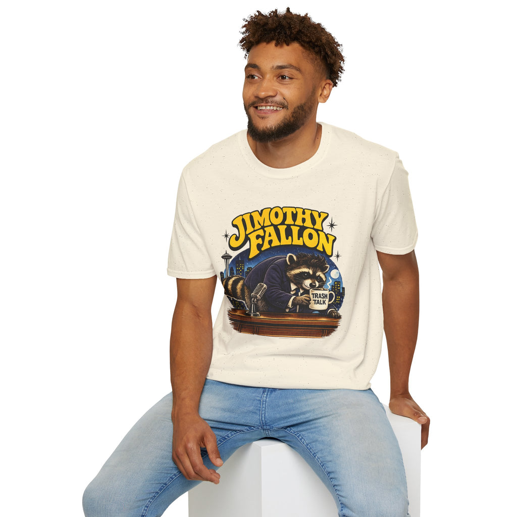 Jimothy Fallon Raccoon Graphic T-Shirt — Retro City Night Tee