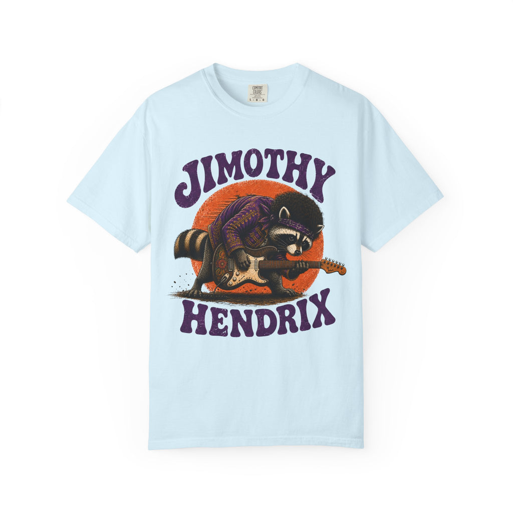 Jimothy Hendrix raccoon playing electric guitar T-shirt | vintage rock tee