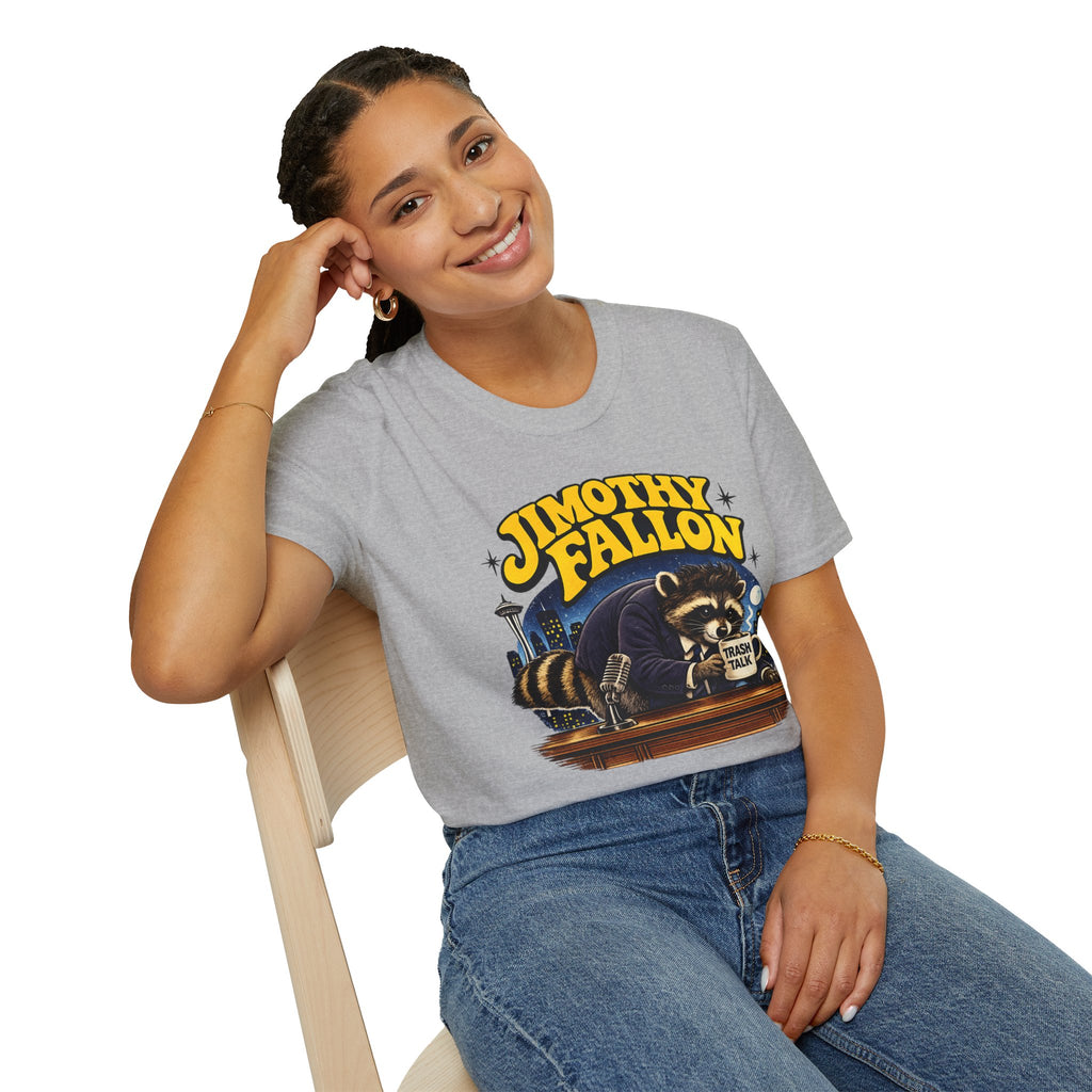 Jimothy Fallon Raccoon Graphic T-Shirt — Retro City Night Tee